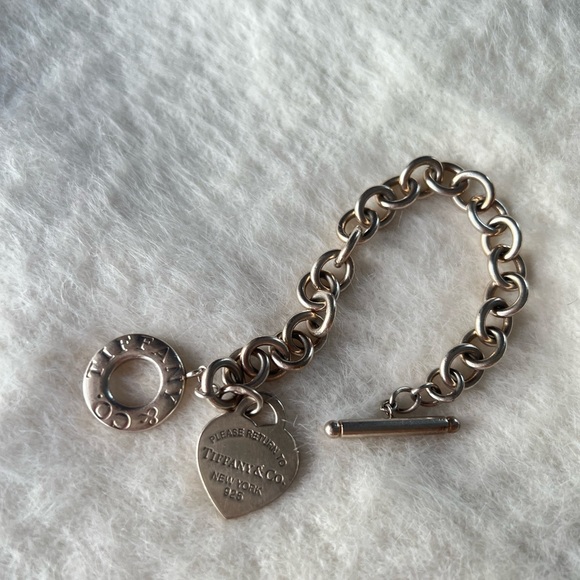 Tiffany & Co. Jewelry Return To Tiffanys Heart Bracelet Sterling